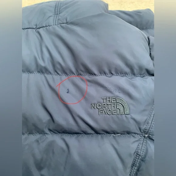 The North Face Women’s Small Navy Blue Gotham Il Hooded 550 Down Puffer Jacket - Picture 14 of 14